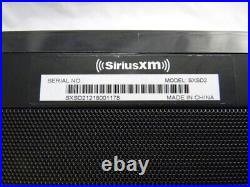Sirius XM Satellite Radio Portable Boombox SXSD2 with Onyx EZ, Antenna, AC, Remote