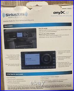 Sirius XM Satellite Radio Portable Speaker Dock SD2 Sound System ONYX EZ Radio