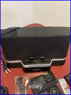 Sirius XM Satellite Radio Portable Speaker Dock SXABB2 with Onyx EZ Radios + Cords