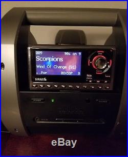 Sirius XM Satellite Radio SUBX1 Boombox with SPORTSTER SP5R Receiver LIFETIME SUB