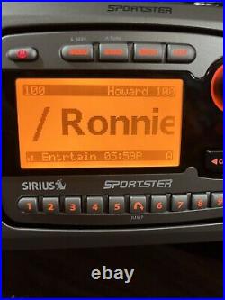 Sirius XM Satellite Radio Sportster SP-B1 Boombox with SP-R1 Receiver