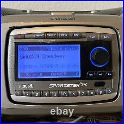 Sirius XM Satellite Radio Sportster SP-B1a Boombox & SP-R2 Receiver Active Sub
