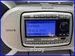Sirius XM Satellite Radio Sportster SP-B1a Boombox with SP-R2 Receiver, Lifetime