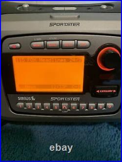 Sirius XM Satellite Radio Sportster SP-B1a Boombox with SP-R2 Receiver, Lifetime