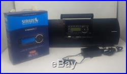 Sirius XM Satellite Radio Sv5 & Boombox Portable Speaker Dock SUBX2C