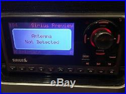 Sirius XM Sportster 5 Satellite Radio WithHome docking station Missing antenna
