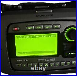 Sirius XM Sportster ACTIVATED Radio SP-R1A withBoombox withantenna LIFETIME