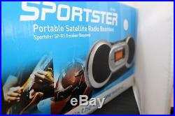 Sirius XM Sportster Portable Satellite Radio Boombox With Original Box