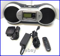 Sirius XM Sportster Radio SP-R1A withBoombox withantenna withremote