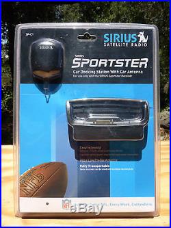 Sirius XM Sportster SPR2 Radio & NEW SPC1 Car Kit Active Lifetime Subscription