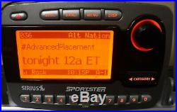 Sirius XM Sportster SP-R1A LIfetime Subscription Guaranteed w car kit