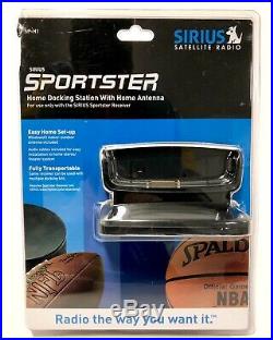 Sirius XM Sportster SP-R1 ACTIVE Radio POSSIBLE LIFETIME SUBSCRIPTION + Home Kit