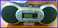 Sirius XM Sportster SP-R1 & SP-B1R Boombox with Active Lifetime Subscription