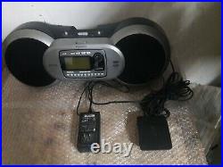 Sirius XM Sportster SP-R1 & SP-B1a Boombox with Active Lifetime Subscription