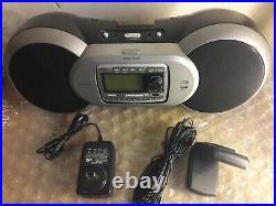 Sirius XM Sportster SP-R1 & SP-B1r Boombox with Active Lifetime Subscription