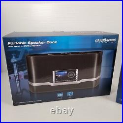 Sirius XM Starmate 5 Radio Receiver SDST5V1 Portable Speaker Dock Bundle