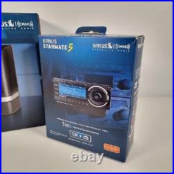 Sirius XM Starmate 5 Radio Receiver SDST5V1 Portable Speaker Dock Bundle