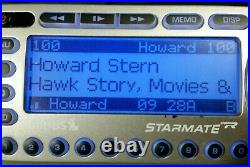Sirius XM Starmate ST2 Replay Satellite Radio Receiver Lifetime Howard Stern