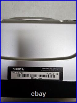 Sirius XM Starmate Satellite Boombox Speaker System Complete Set Model STB2