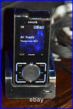 Sirius (XM) Stiletto 2 SL2 Portable Satellite Radio Active Subscription With AC