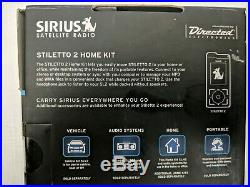 Sirius XM Stiletto 2 SL2 Satellite Radio Receiver Active Lifetime Subscription