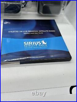 Sirius XM Stiletto SL100 Portable Satellite Radio Receiver & Altec Lansing NEW