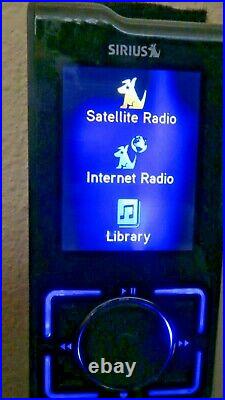 Sirius XM Stiletto SL2 SL 2 Radio, vehicle dock, 2 remotes, batteries, antenna