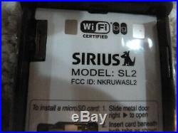 Sirius XM Stiletto SL2 SL 2 SiriusXM radio headphones with extras + remote