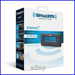 Sirius XM Stratus 7 Satellite Car Radio Receiver Vehicle Kit Antenna Music Black
