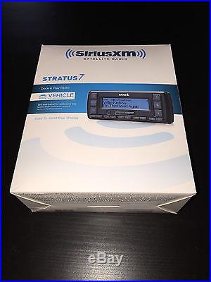 Sirius XM Stratus 7 Satellite Radio BRAND NEW Sealed! Car Kit Included