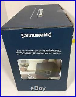 Sirius XM TTR1 Tabletop Internet Satellite Radio Boombox Alarm Clock New