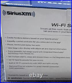 Sirius XM Wi-Fi Sound Station GDISXTTR3AZ1