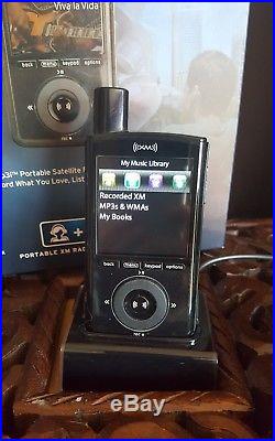 Sirius XM XMp3i Portable Satellite Radio With Home Kit