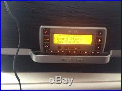 Sirius XM satellite radio receiver with boombox, car kit & LIFETIME subscription