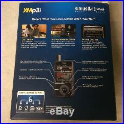 Sirius XMp3i Portable Satellite Radio & MP3 Player +Home Kit Mint in Box XPMP3H1