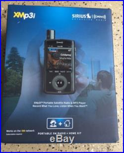 Sirius XPMP3H1 XM Sirius Portable Satellite Radio Receiver XMP3i with Home Kit