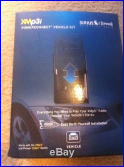 Sirius XPMP3I XM Portable Satellite Radio Receiver With Home Kit & Vehicle Kits