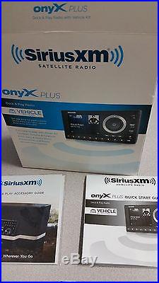 Sirius Xm Onyx Plus Satellite Radio With Vehicle Kit SXPL1V1