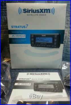 Sirius Xm Satellite Stratus 7 Radio SSV7V1 NEW Dock Play Car Kit