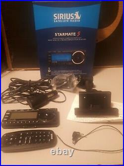Sirius satellite radio with a lifetime subscription Starmate 5 with vehicle kit