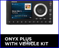 Siriusxm SXPL1V1 Onyx plus Satellite Radio with Vehicle Kit & Windshield