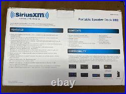 Siriusxm satellite radio portable speaker dock bb2 sxabb2