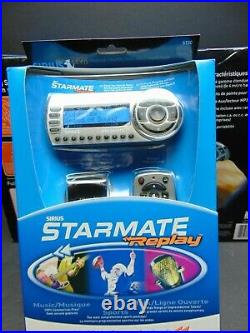Sirus Starmate Replay boom box/satellite radio receiver & home kit STB-2C/ST2C/S