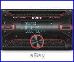 Sony WX-GS920BH, Double Din CD/MP3 Bluetooth Car Stereo w Variable Color Display
