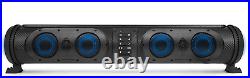 Soundextreme SEB26 Rechargeable Amplified Powersports Bluetooth 8 Speaker Soundb