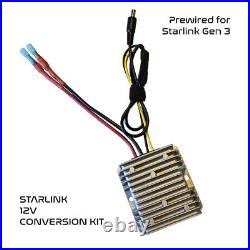 Starlink 12V Conversion Unit Prewired for Gen 3 Optional Car Adapter