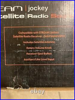 Stream Jockey Sirius Satellite Sound System Radio Boom Box ModelXS025
