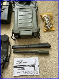 TRI PRC-117 & Radio Vehicle Harness (with Extras)