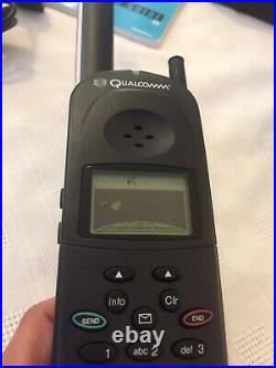TWO (2) QUALCOMM Globalstar GSP-1600 Tri-Mode Satellite Phone ONE NEW ONE USED