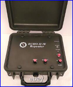 Tactical Technologies Echo II Covert Surveillance Repeater, VG cond, New Battery